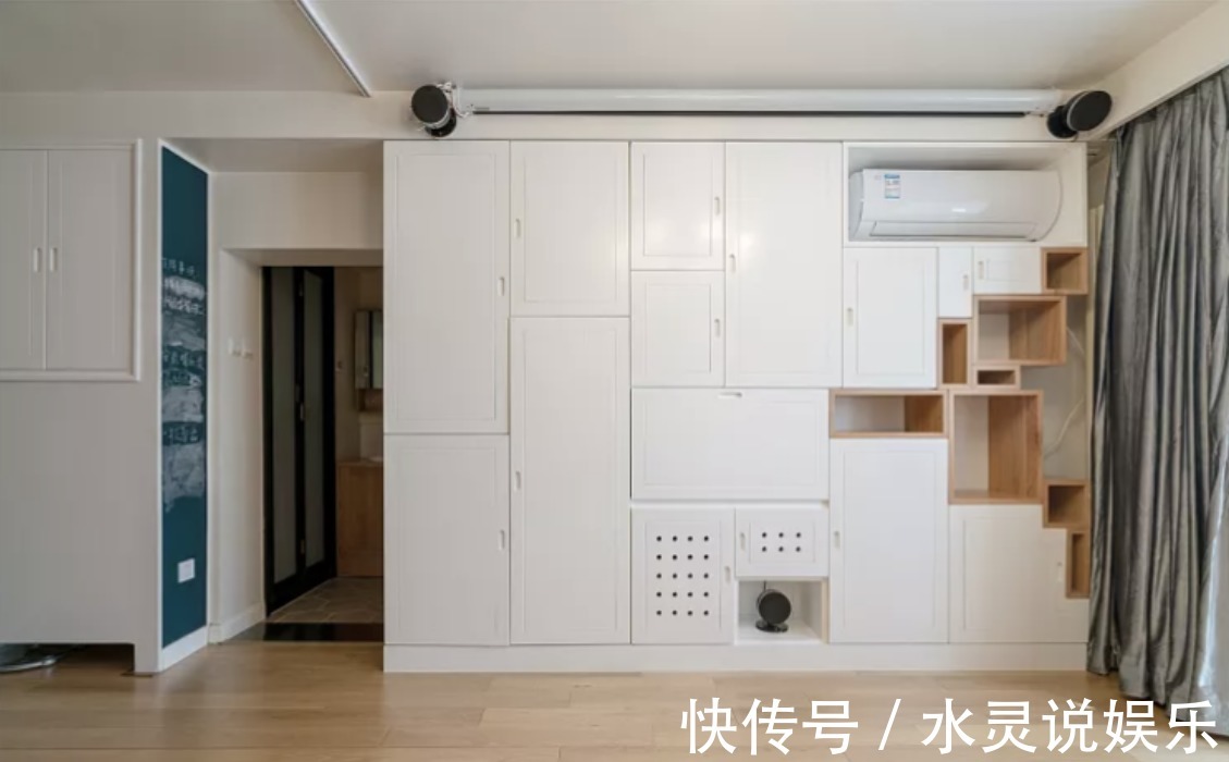 双卧室|49㎡房屋大改造,客厅秒变双卧室,功能强大不拥挤!