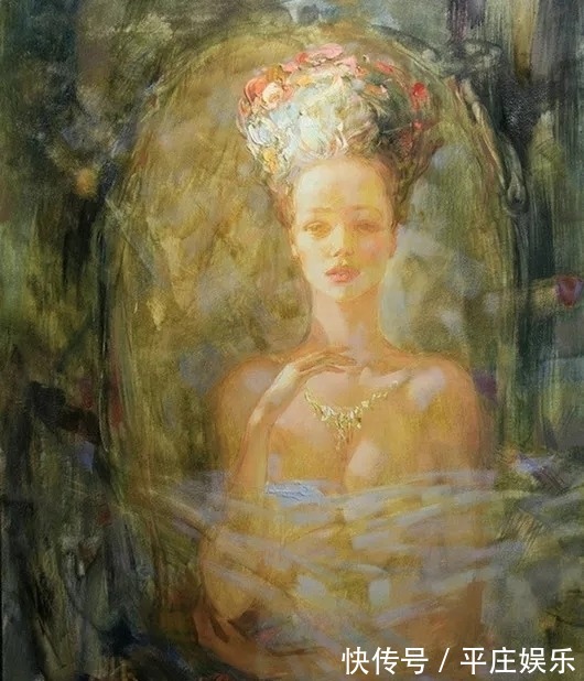 克拉斯诺达尔！女画家斯卡菲娜，将女性描绘得如花般绽放