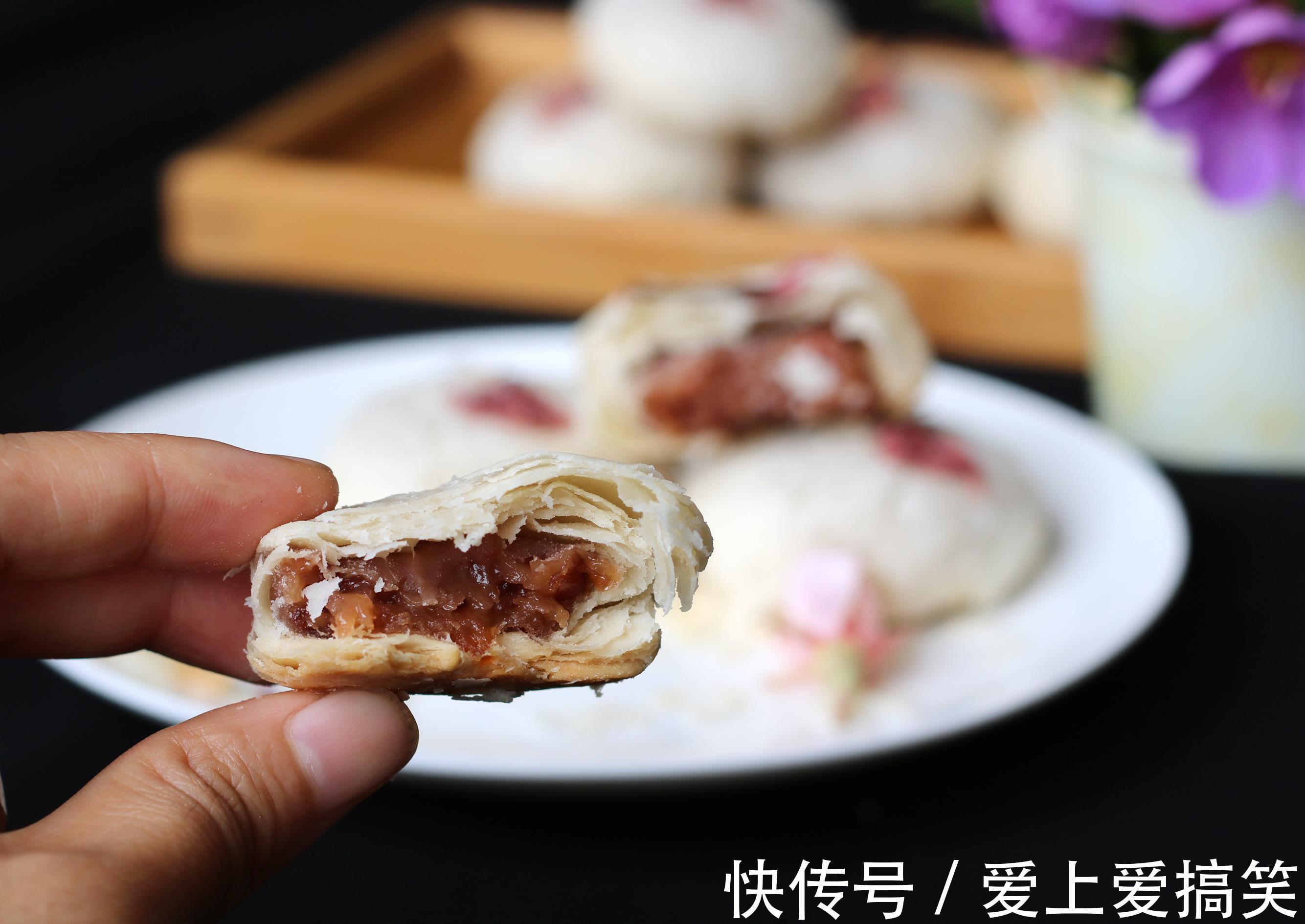 云南鲜花饼|手把手教你做云南鲜花饼，步骤详细，简单易学，比月饼受欢迎