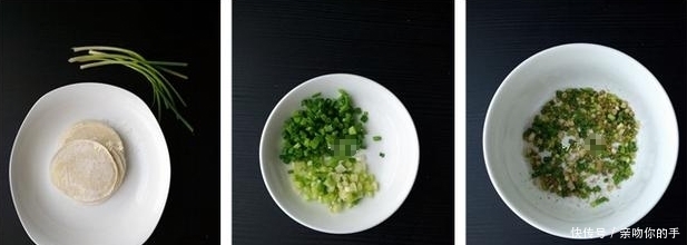 不用|葱油饼这样做不用和面,简单快手,5分钟就能做好一家人的早餐