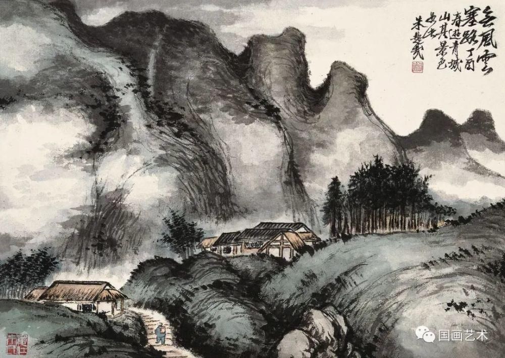  丁酉|朱屺瞻写生精品：《丁酉川蜀记游册》