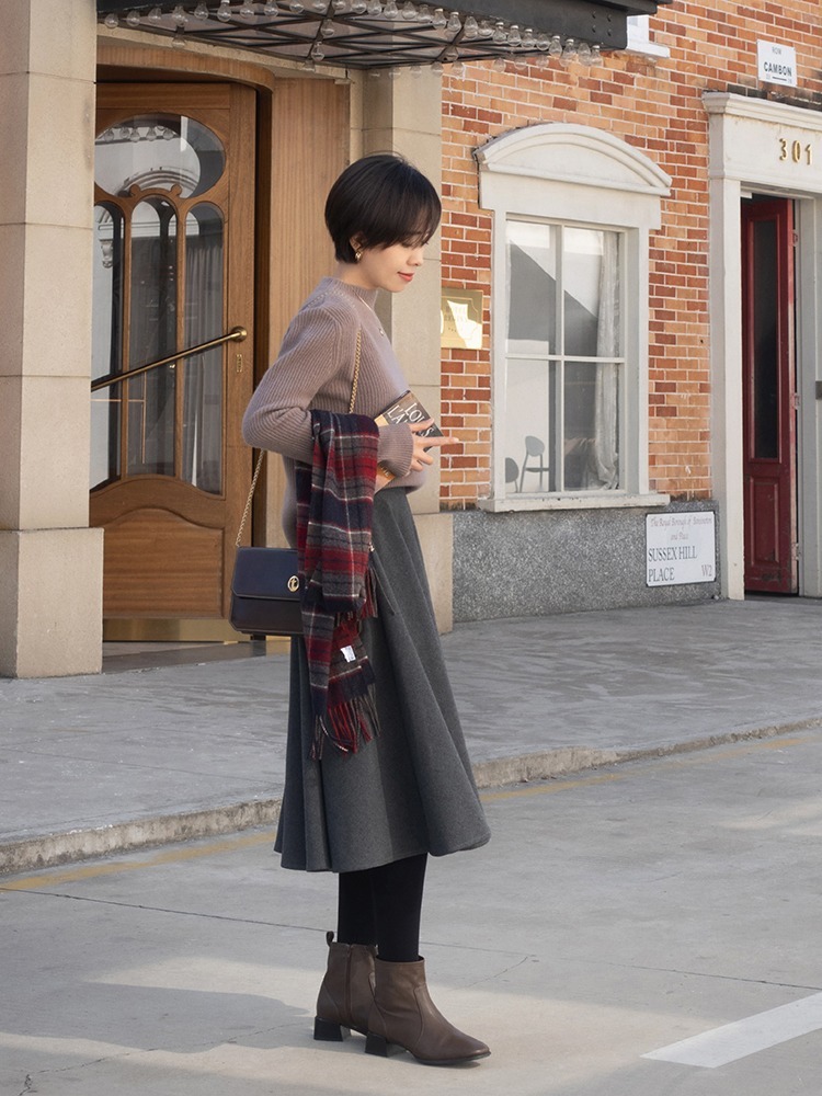 短靴 小个子女生冬天鞋子要怎么选?试试这些短靴,不露脚踝也很显高