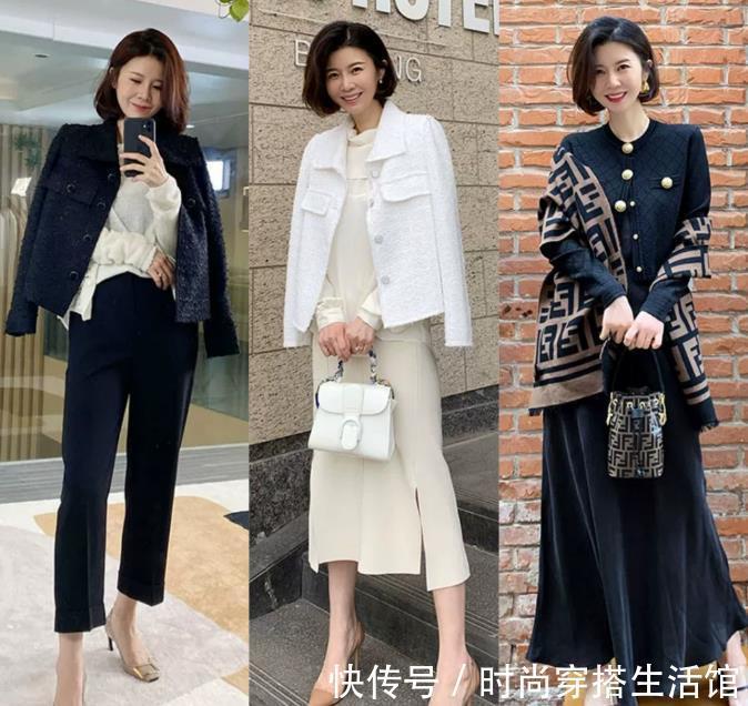 针织衫|中年女人秋天如何提升气质?学习3个技巧和2种搭配,优雅又有韵味