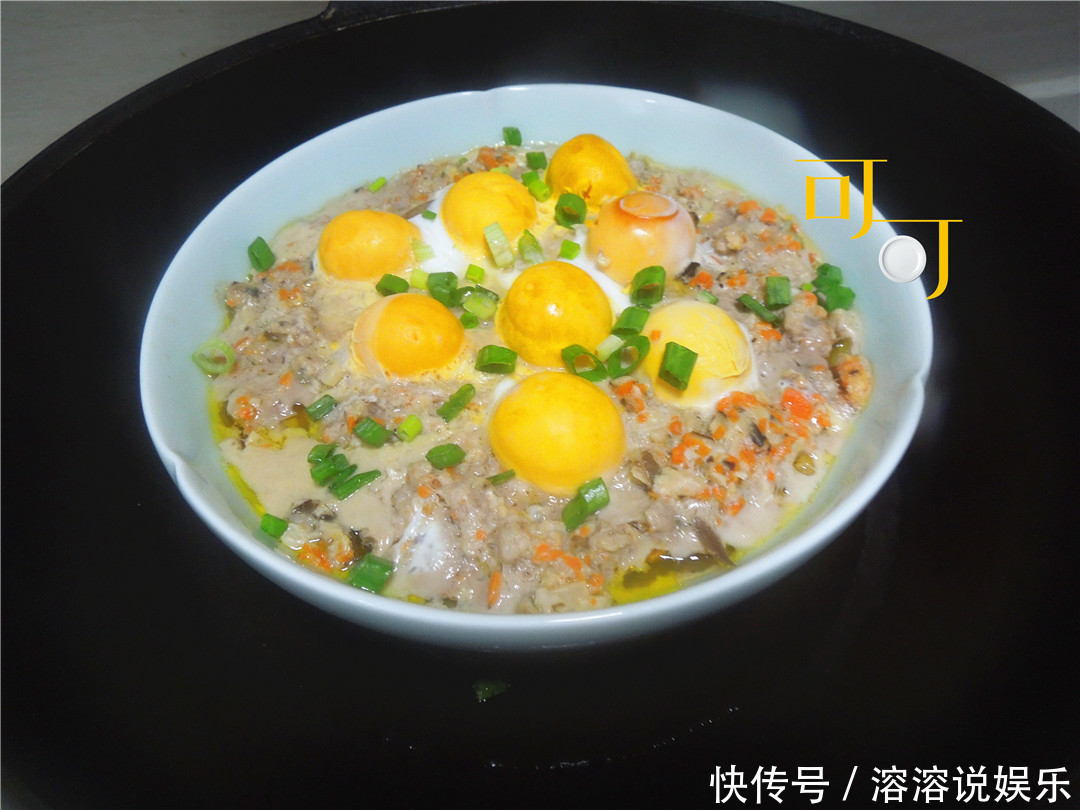  人说|咸蛋黄蒸肉饼，让人罪恶感满满的一道菜，可是谁叫它那么好吃呢