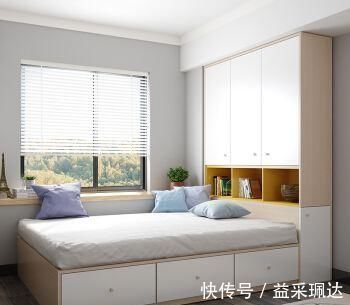 书桌|小卧室不要再买床了,头次见有钱人做这种设计,省钱实用又好看