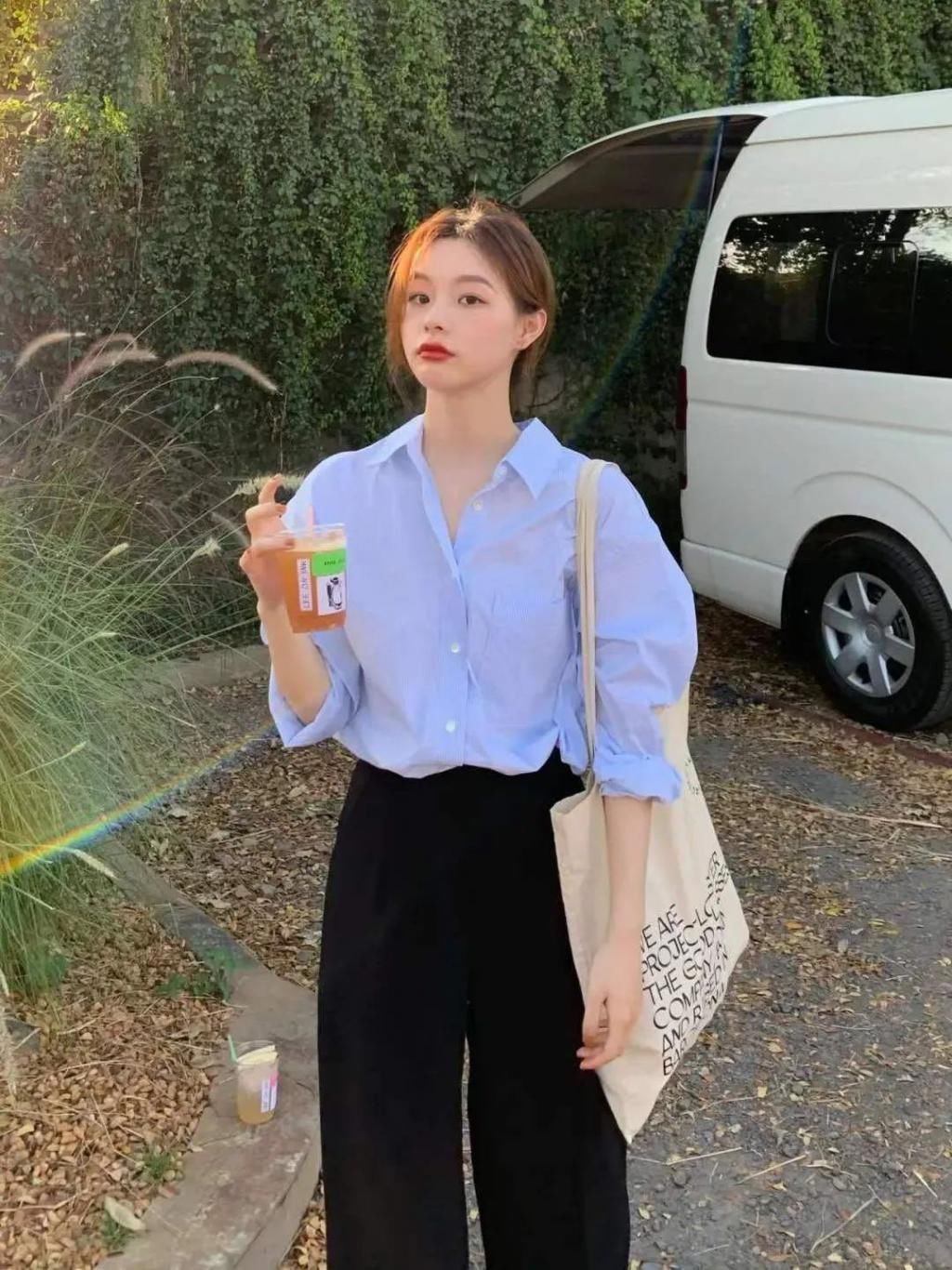 “阔腿裤”输惨了会藏肉的“云朵裤”也太显瘦了吧