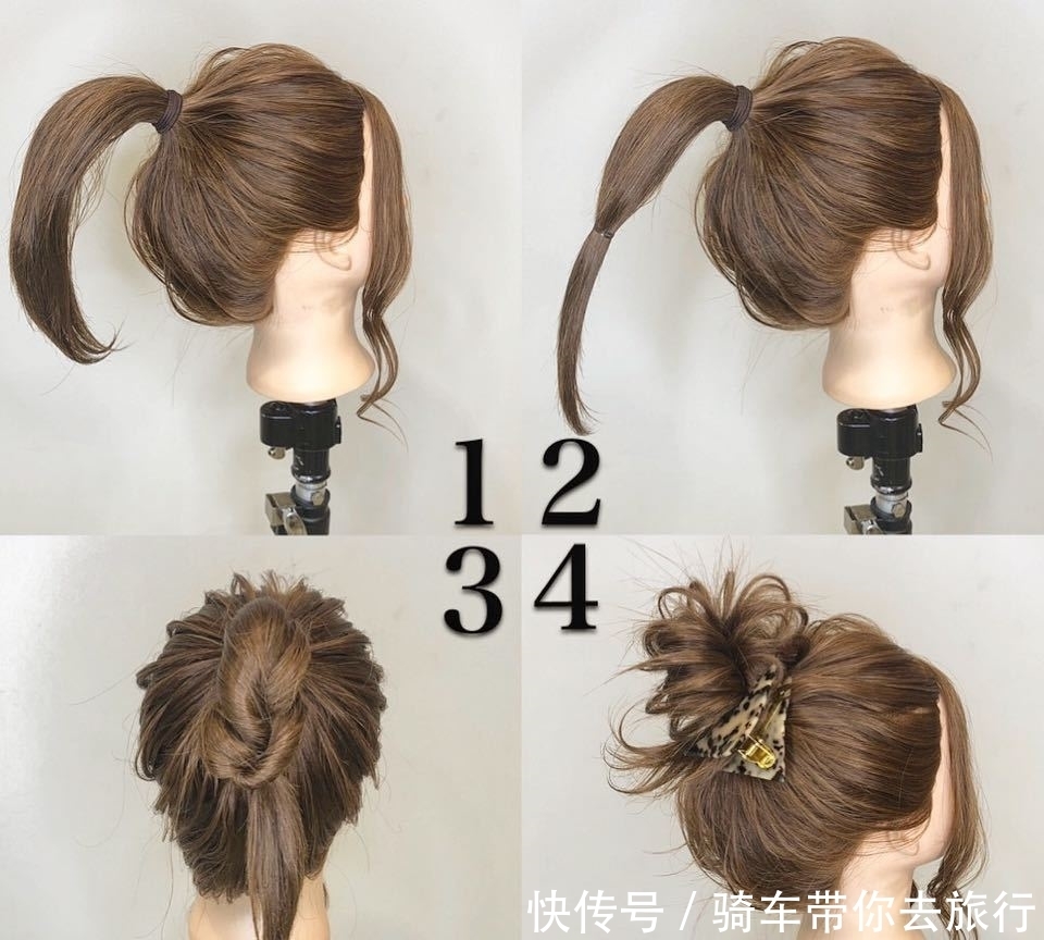 适合所有脸型的少女风编发,乖巧甜美的样子真好看!