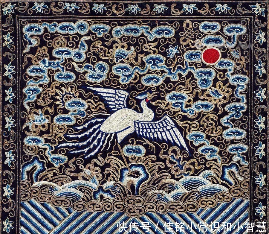 高低|高清照片清朝文官品级高低就看官服上这块“补丁”,命妇也有