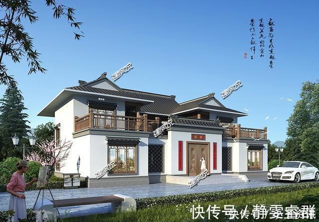 建房者|带庭院的中式别墅，拥有一栋，已经超越了99的建房者