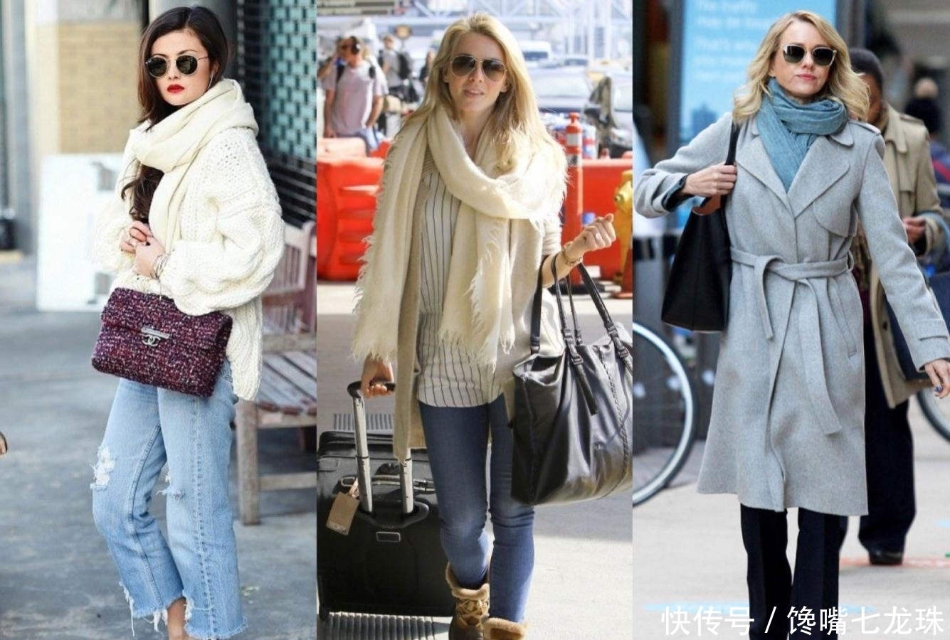 高级|你会搭配围巾吗?这样挑选搭配围巾让你的冬天变得时髦又高级!