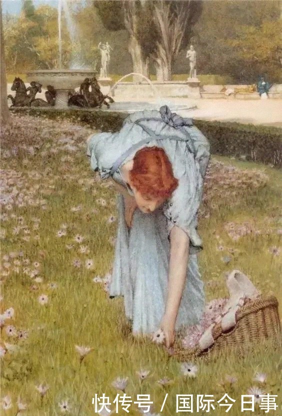  晚期|十九世纪晚期英国著名画家Alma Tadema