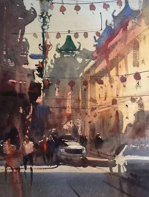 艺术家!世界上最有激情的水彩艺术家,这才是真正的水彩大师!