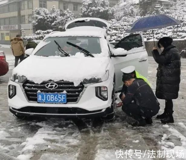 风雪|风雪返程路，鹤峰公安冒雪战斗护平安