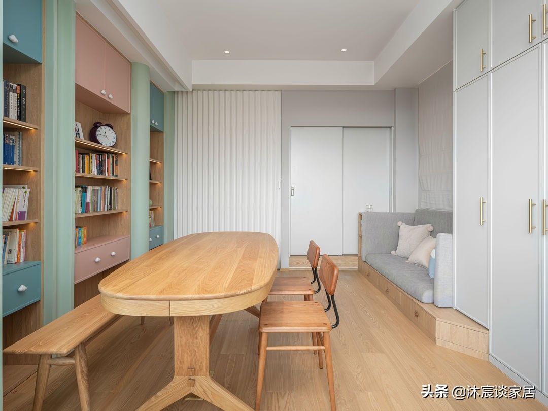 高低床|佩服!她把仅55㎡的家重新改造,有“4室”两卫,老破小逆袭成功