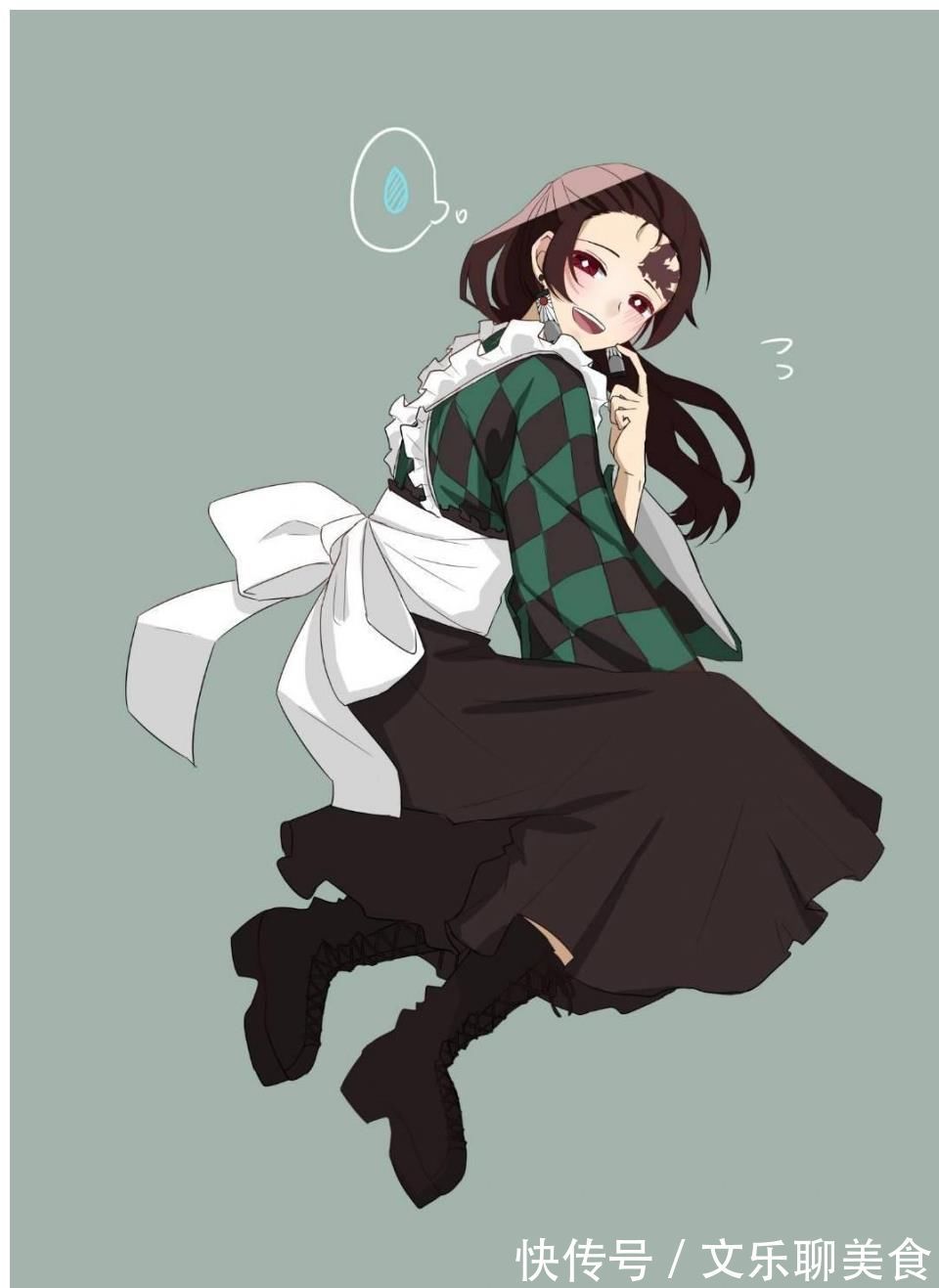 无一郎|《鬼灭之刃》角色“性转”,炭治郎变娇羞少女,祢豆子撞脸“无惨”