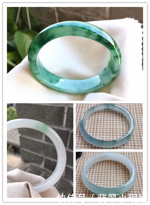 腕间的翡翠手镯呀!如此让我痴迷!