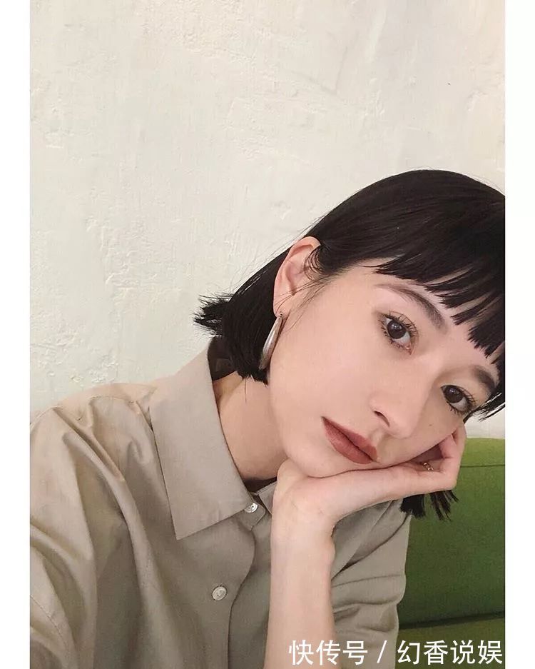 小心机,让圆脸、宽额女生也能驾驭眉上刘海
