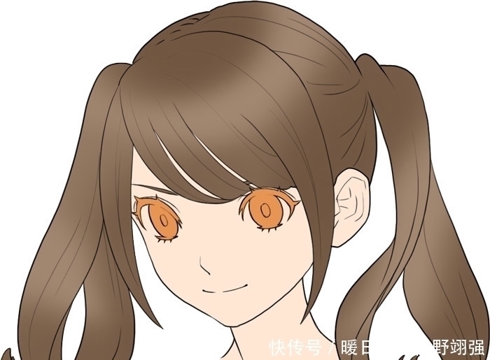 交界处|人物头发上色其实很简单!画不好是你没学会正确的绘画方法!