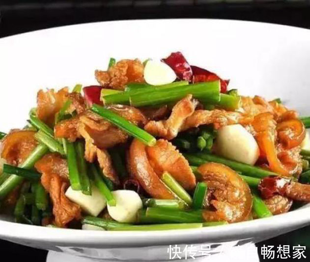 青笋片|美食看看肝腰合炒,凉拌猪腰,爆炒鱿鱼,韭香拐肉的做法