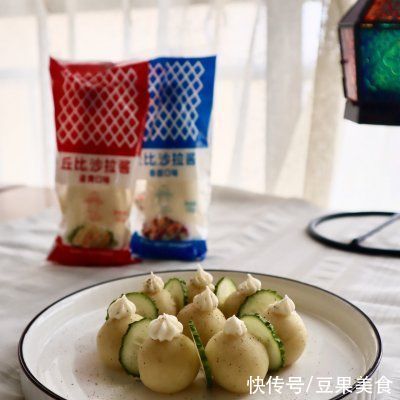 #一起土豆沙拉吧#减脂低卡｜土豆沙拉球