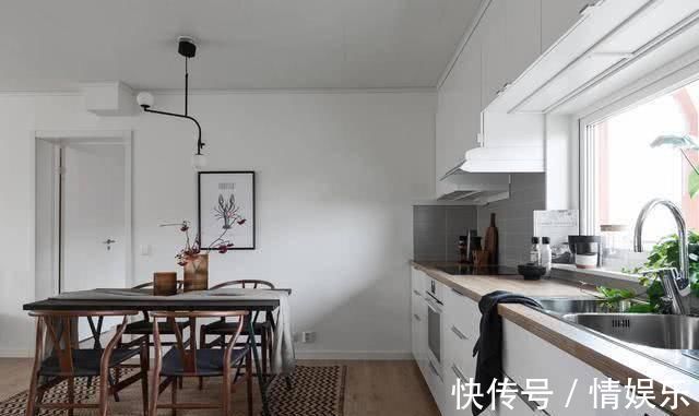 老婆|晒晒72平小户型,老婆坚持打掉厨房,换来29㎡的客餐厅,太值了