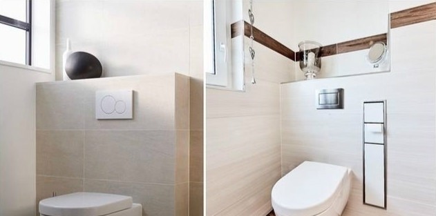 马桶|卫生间不到3㎡，砌个三角墩，马桶靠“边”站，舒心又美观，聪明