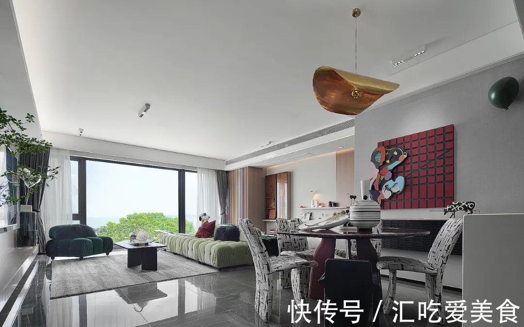 时尚|120㎡摩登新美宅,新潮又帅酷,90后的时尚之家