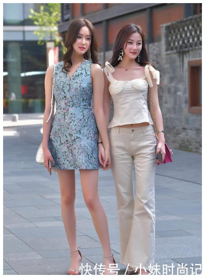  时尚|时尚穿搭: 美女你搭配太好, 她都不敢和你一起照相了