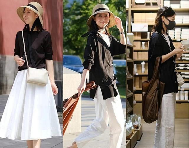 穿搭 中年女人日常穿搭分享,用极简风来迎接初秋,做个气质高级的美女