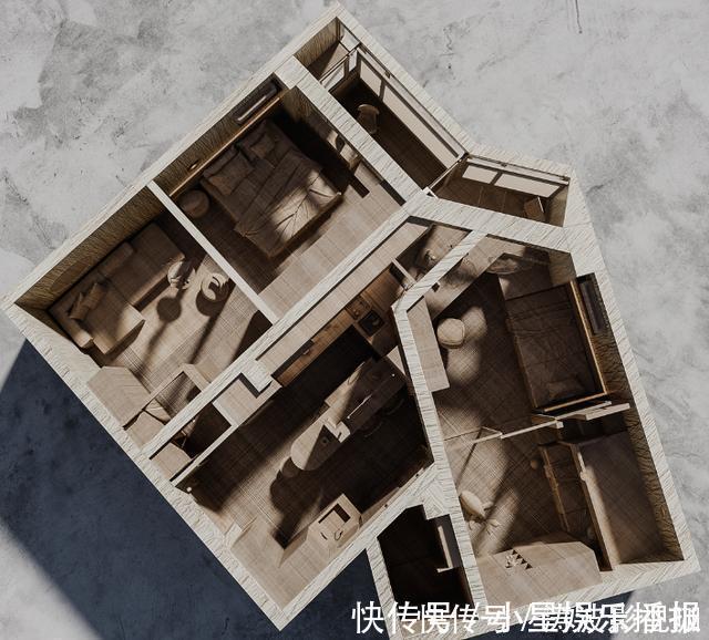 紧凑感|房子再小也是家!北京一家四口住58㎡,空间丝毫不浪费