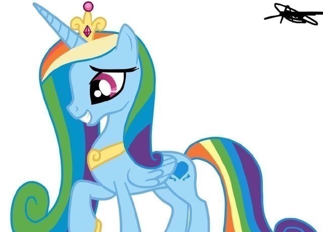 空角兽|当彩虹小马中的M6集体变成空角兽,琪萍和柔柔太霸气了