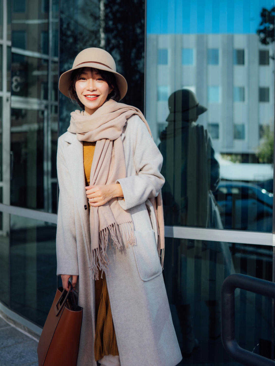 短靴|大衣+靴子是立冬的标配,高档有气质,时髦又保暖