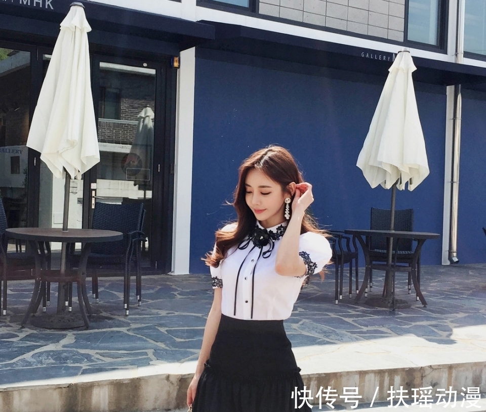 洋裙|皎月万花筒剪影花藤系带洋裙