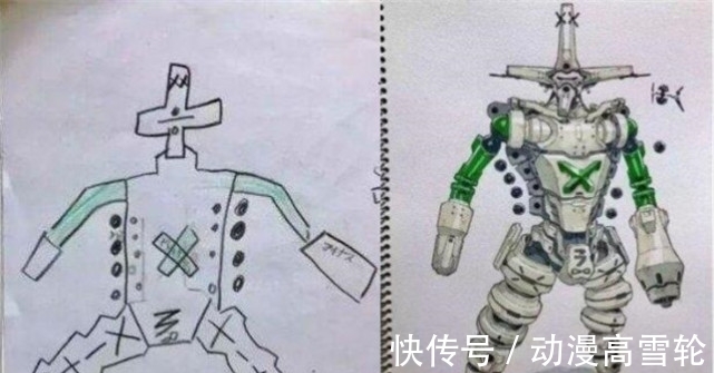 孩子$父亲:孩子你尽管画,改不好算我输