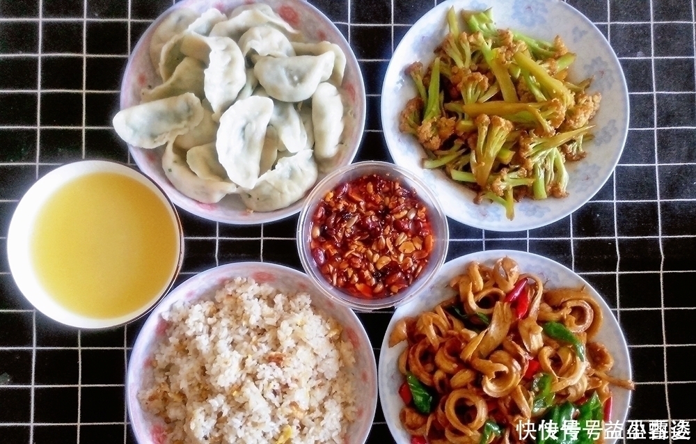金针菇|晒晒我家年后的一周素食晚餐，好吃不长肉，在家宅7天，瘦了半斤