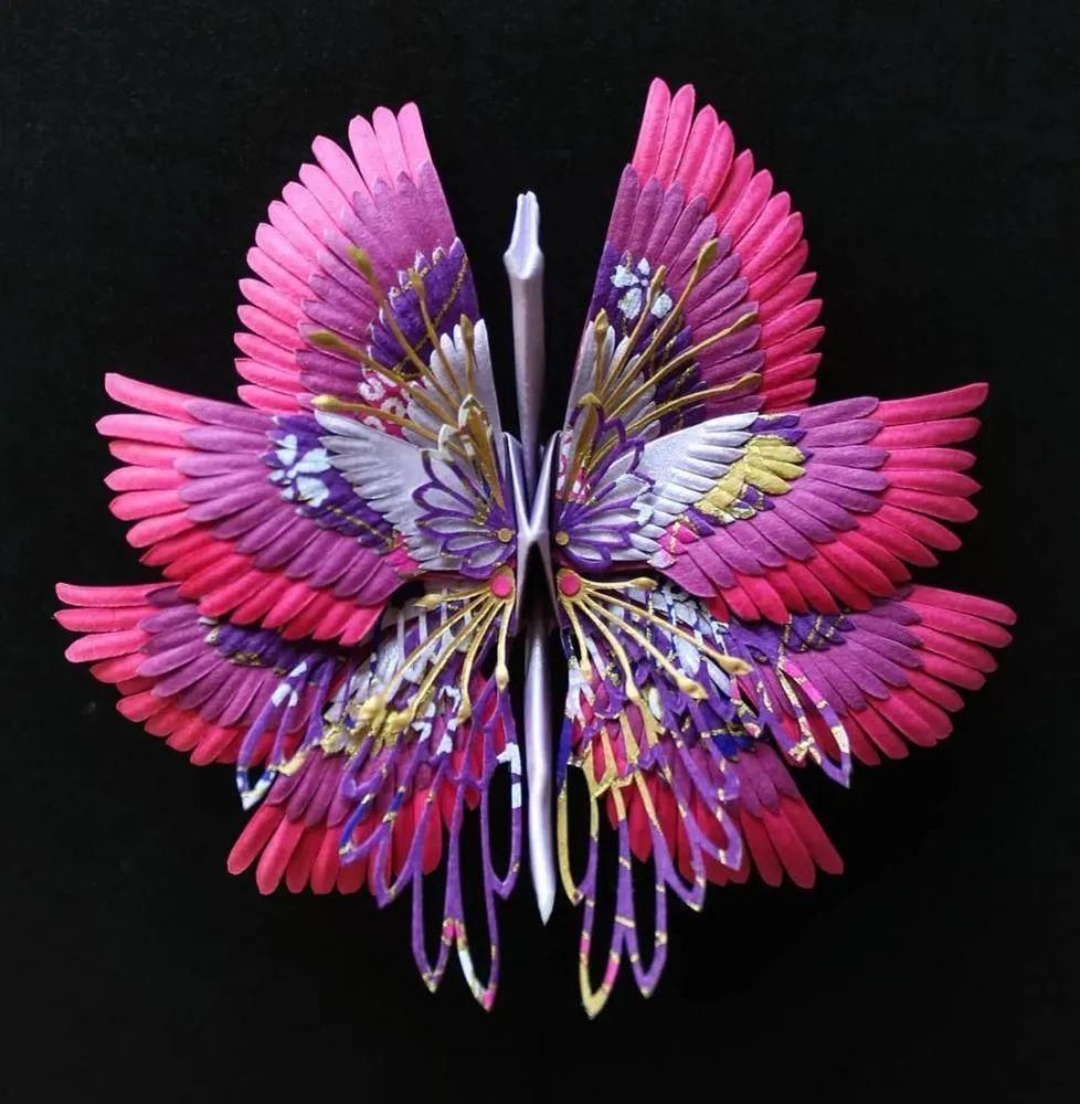 抑郁小哥把一只2毛钱的千纸鹤折成了我买不起的样子,不但病好了还年入百万