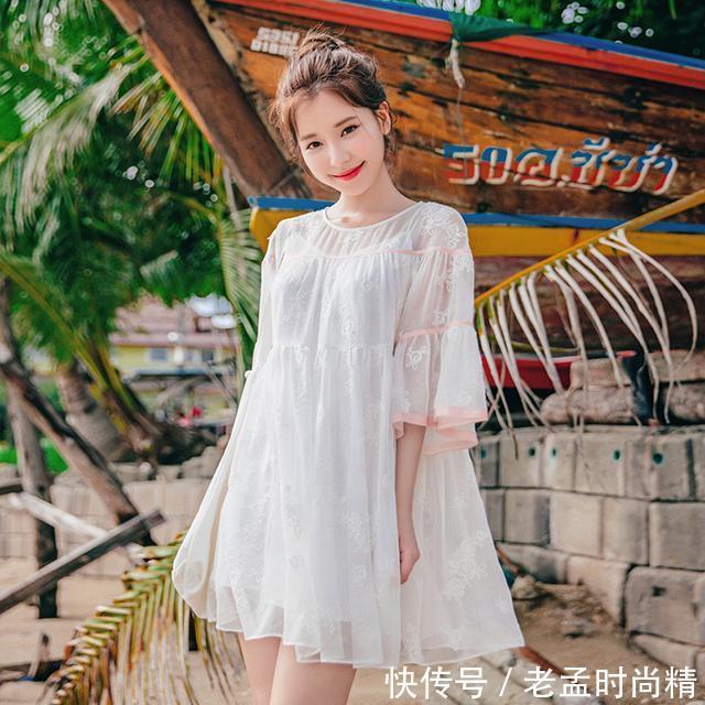 蕾丝 不挑身材的蕾丝连衣裙,胖瘦都可以穿得下
