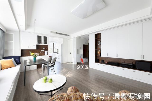 空间|难怪横厅如此受欢迎,再加上“去客厅设计”,室内相当宽敞大气