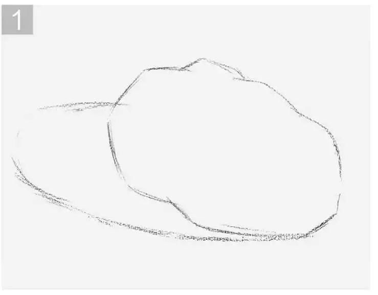 写生#结构素描写生实例:不会画结构素描?老艺术教你画三种常见的素描