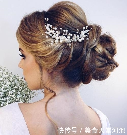 2021结婚季！33个优雅新娘的别致婚礼发型