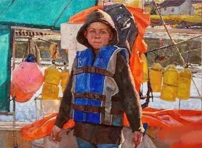 时代感|独具时代感的油画,他是列宾美院的荣光!