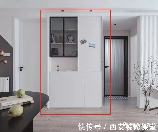 空间|牺牲墙体镶嵌收纳柜,实用而且好看