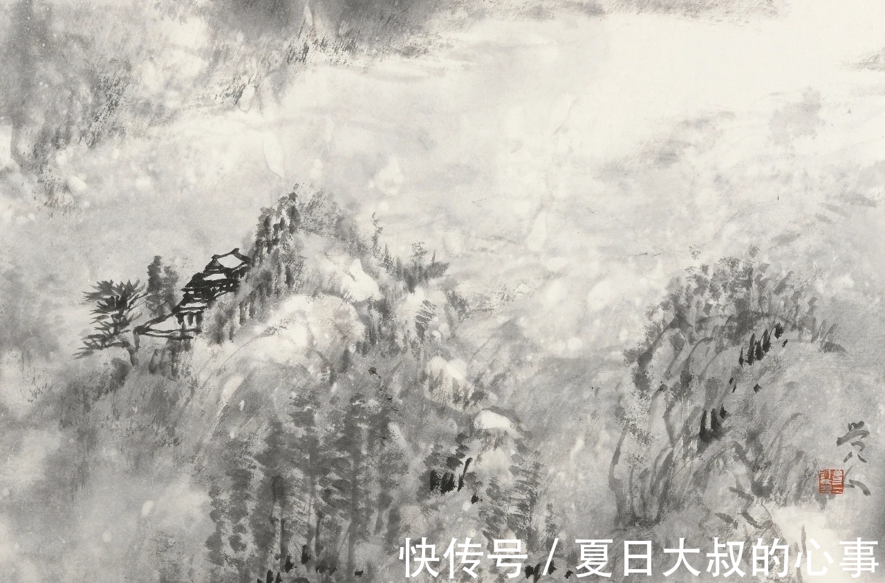 水墨山水画&似古不泥古|曾三凯水墨山水画