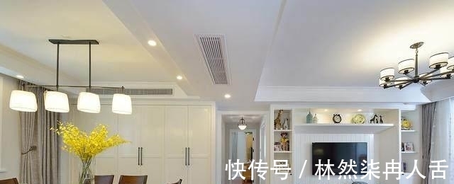 完工|多亏老婆这个明智的决定，在电视墙做一圈柜子，完工后漂亮又实用