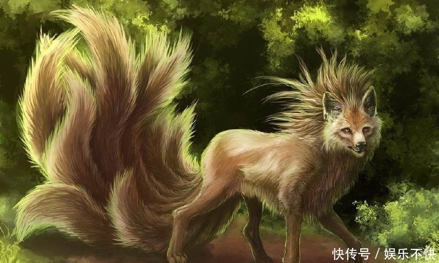 九尾狐:古代传说中的奇兽,退一步是狐,进一步是人,且是美人
