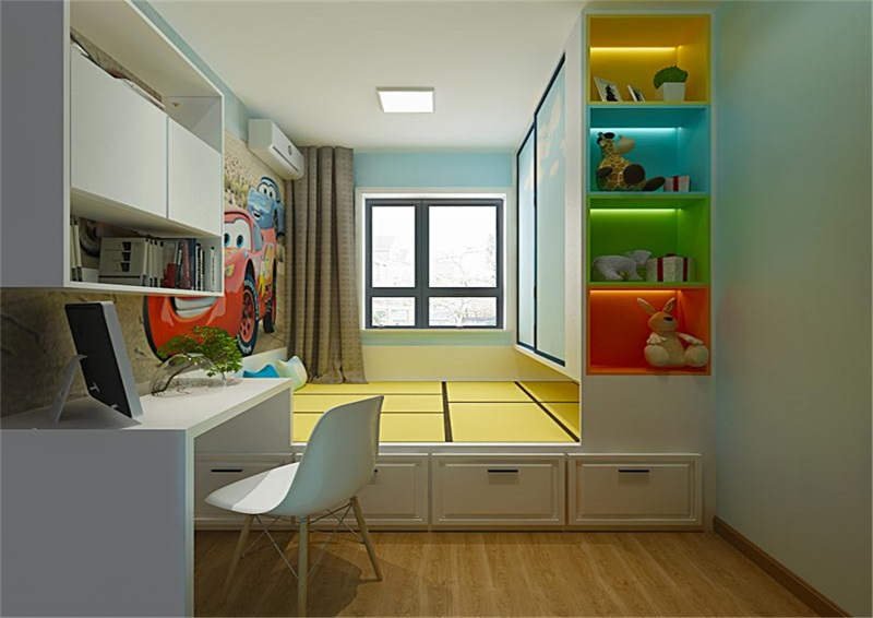 小户型|100㎡小户型老房翻新，北欧风情温馨十足，让生活更惬意