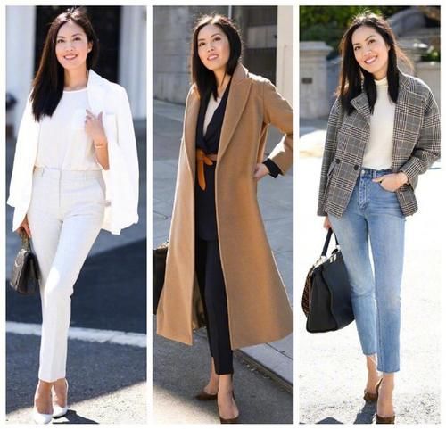 春季上班怎么穿？分享27套优雅时髦的通勤穿搭，简约大气又精致