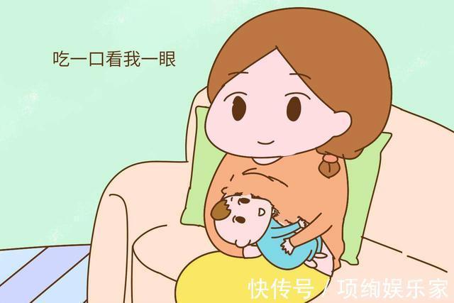 乳房|婴儿边吃母乳边用手推妈妈宝宝表达的8种需求，你接收到了吗
