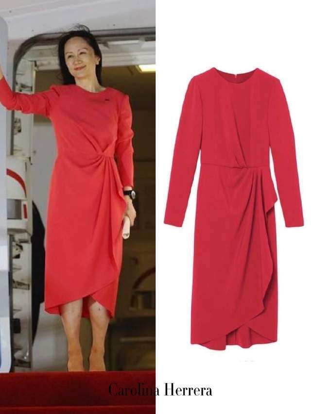 高跟鞋|穿红裙归国优雅显高情商?衣品在线鞋品加分,孟晚舟是真的很会穿