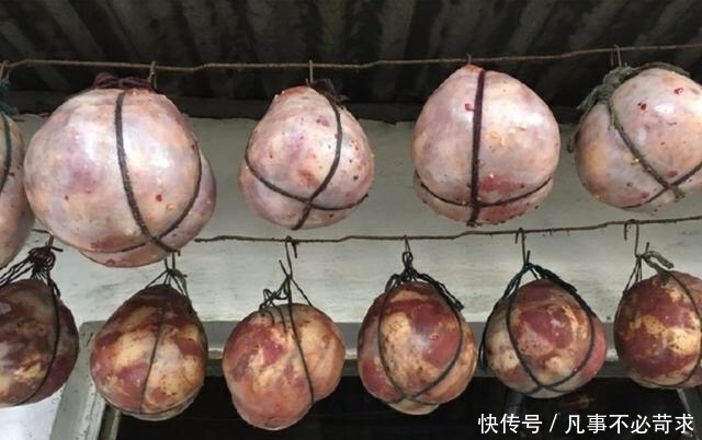 外形|房梁上的美味外形像“肉球”,是过年招待贵宾的佳品